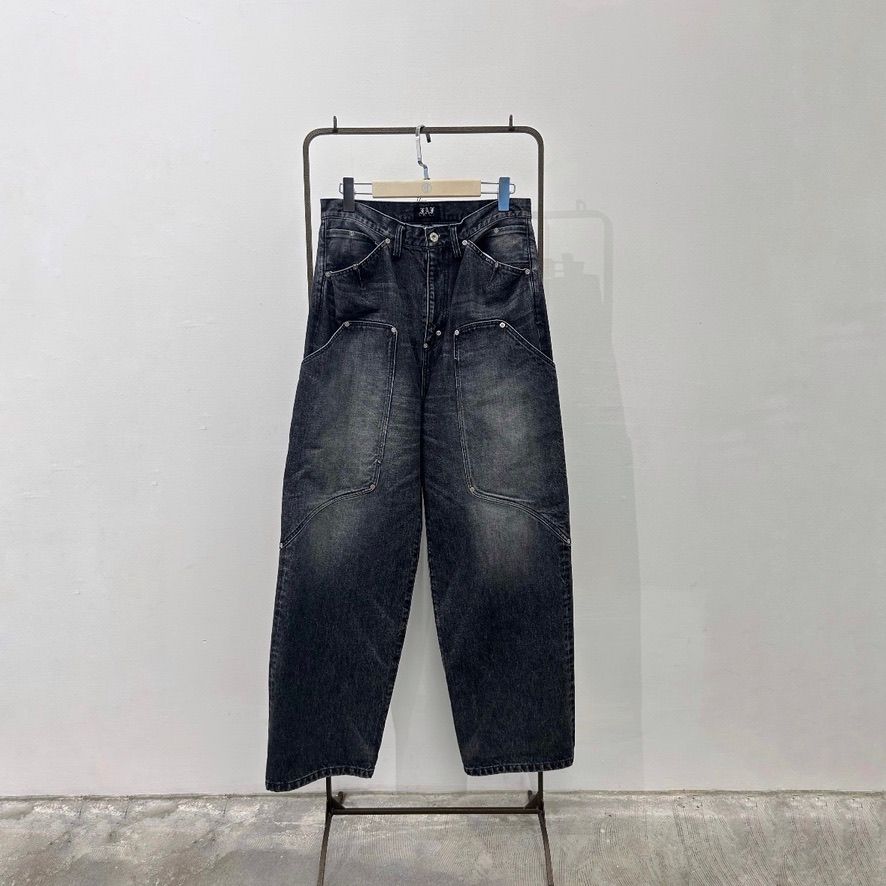 FAF - 【残り一点】Newcommune Aged Baggy Denim | ACRMTSM