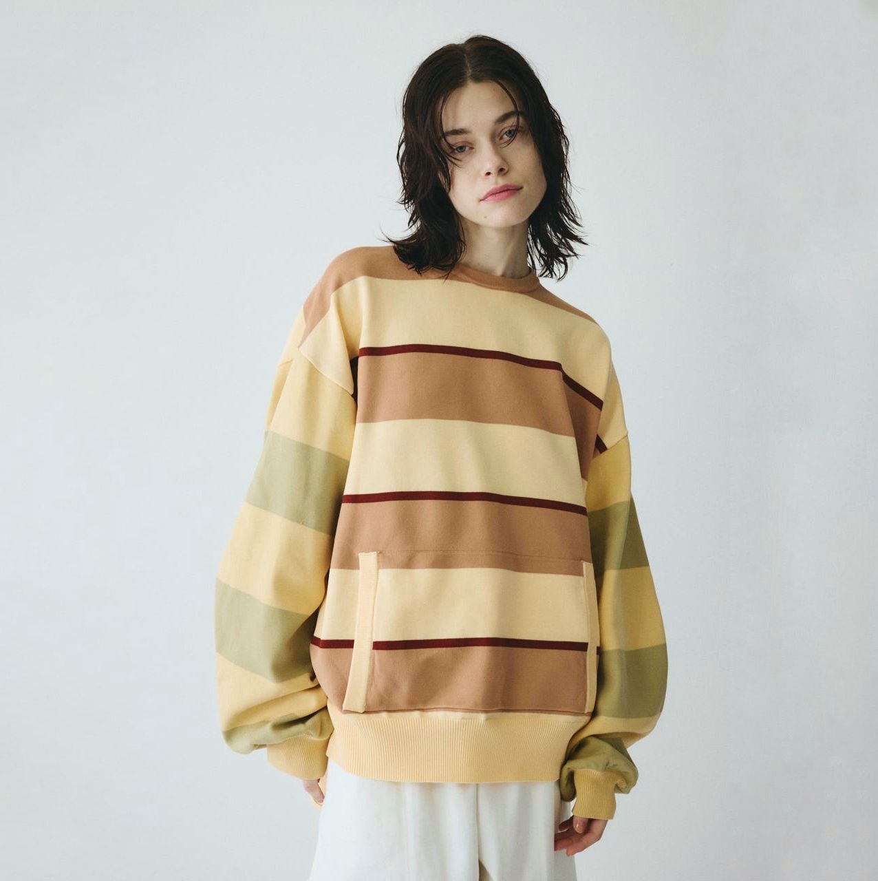 【再販売通知受付可能】Border Boy Knit Tops