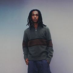 【残りわずか】Half Zip Drivers Knit