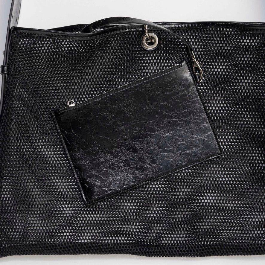 【残り一点】スクエアメッシュトートバッグ