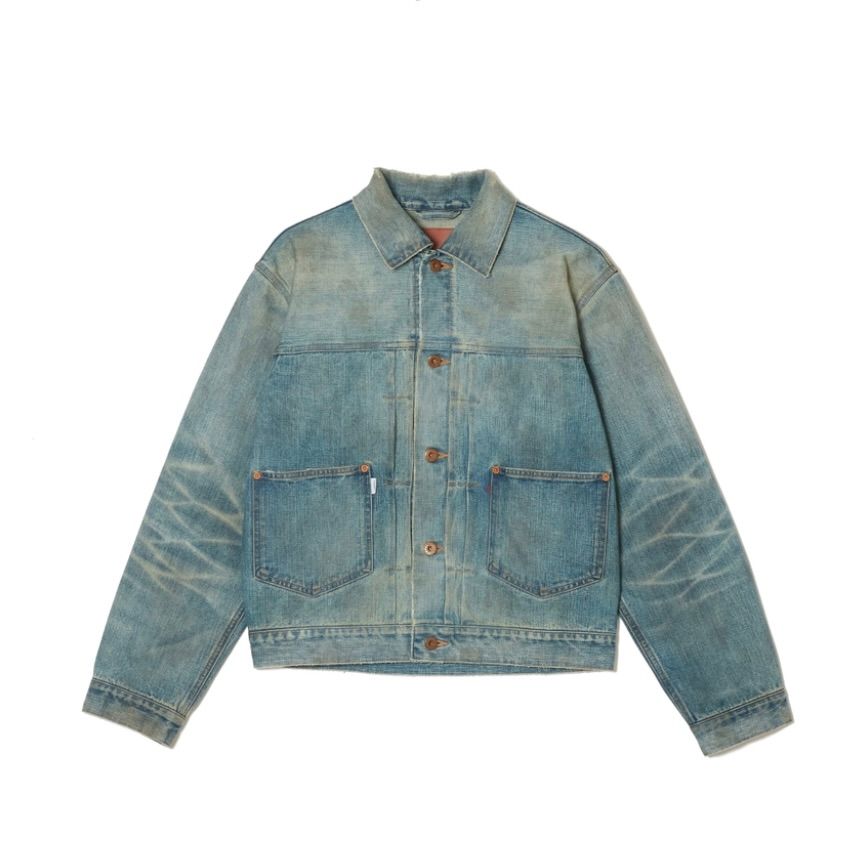 【残り一点】Distressed Modern Denim Jacket