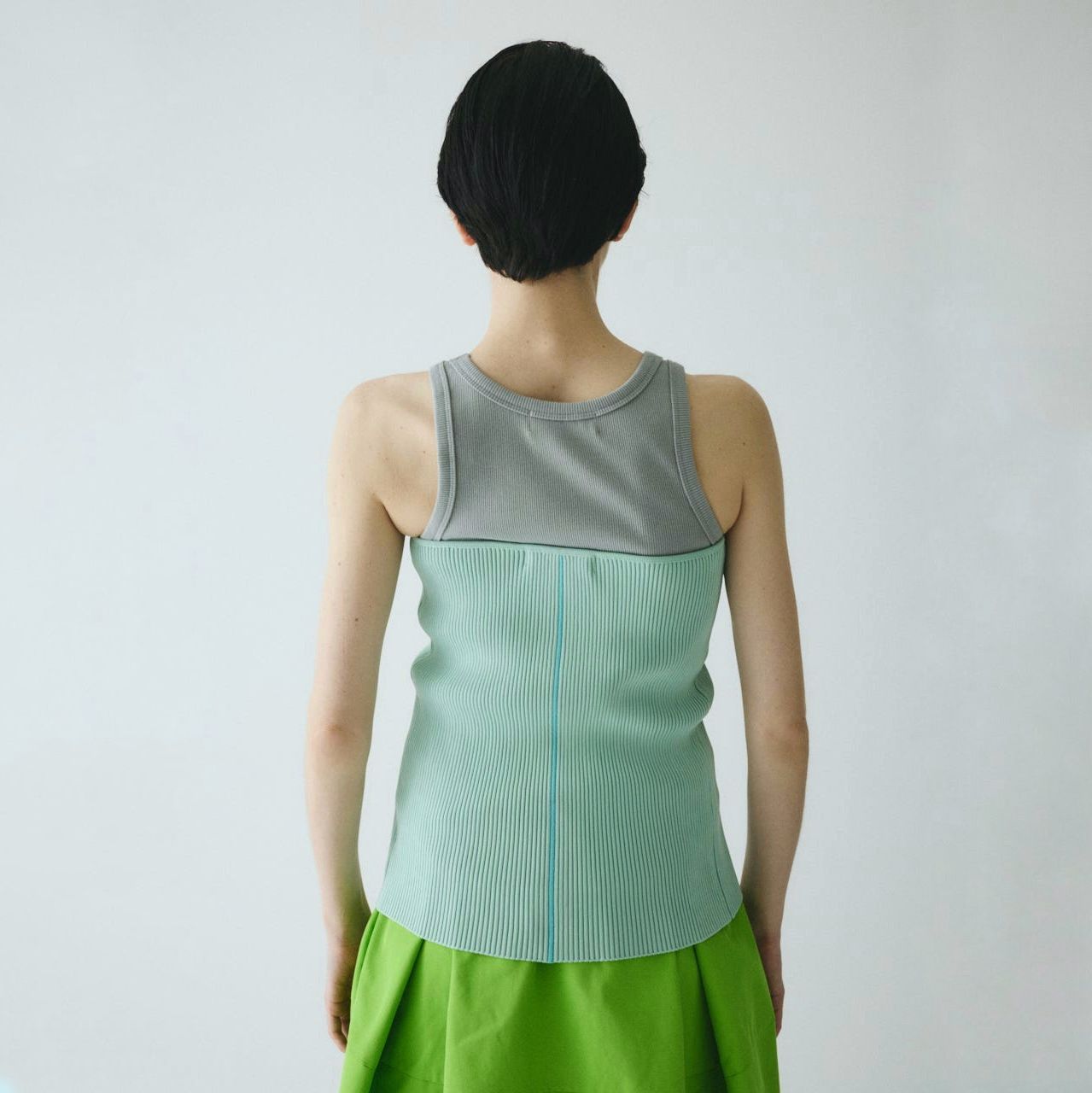 【残り一点】Front Button Knit Bustier