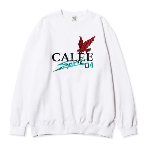 【残り一点】Calee FS Logo Crew Neck SW