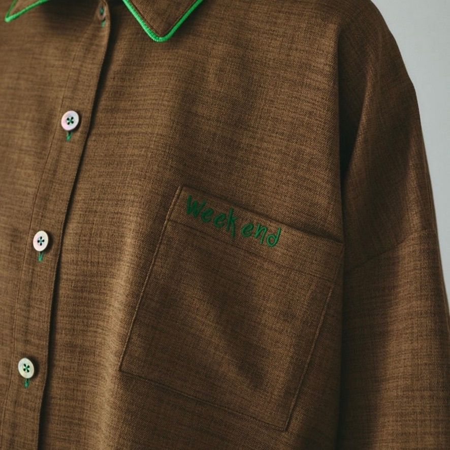 【残り一点】Week End Shirt