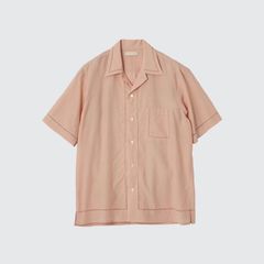 【残り一点】Embroidery Open Collar Shirt