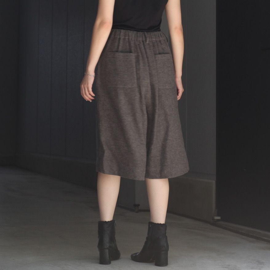 【残り一点】Wool/Cashmere Fleece Easy Short Trousers