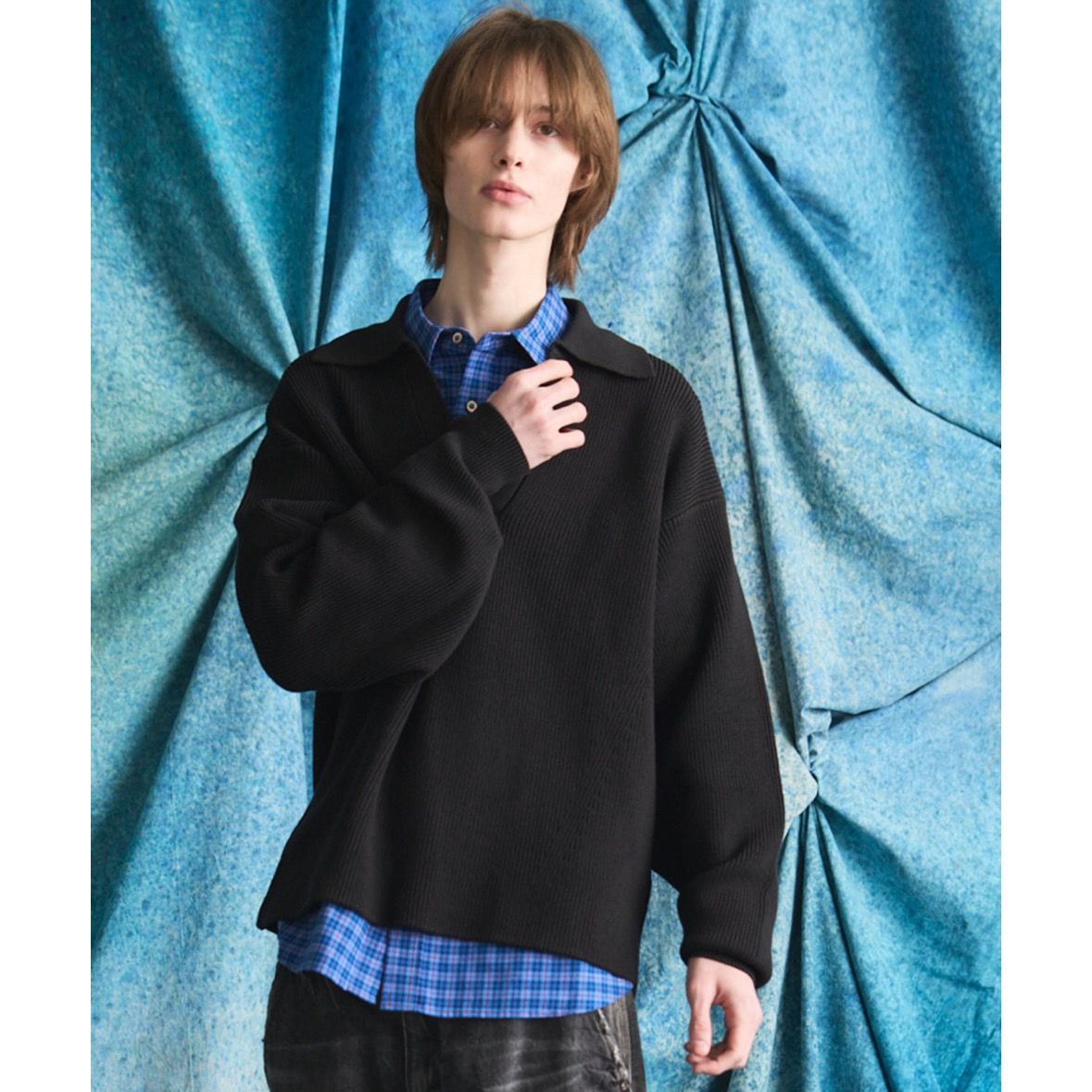 【残り一点】C/A Prime-Over Skipper Knit