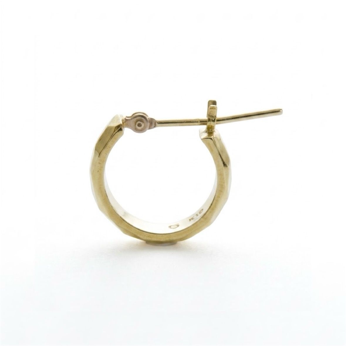 【お取り寄せ注文可能】Crack Round Pierce(K10 YELLOW GOLD)