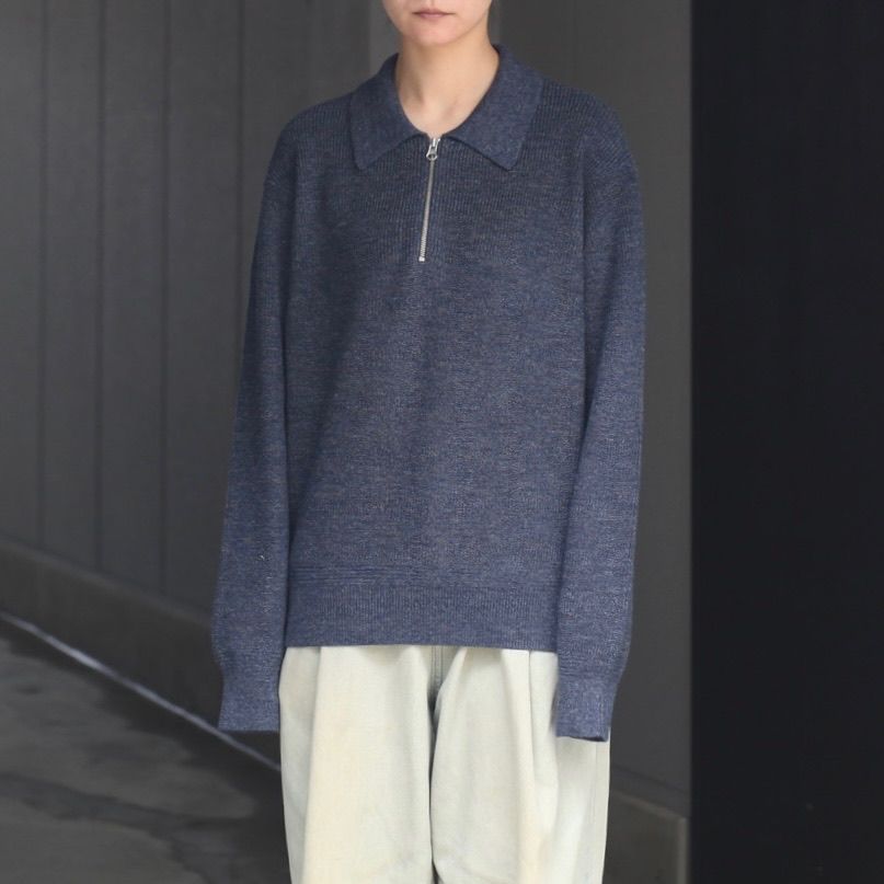 【残り一点】Aze Half Zip-up P/O