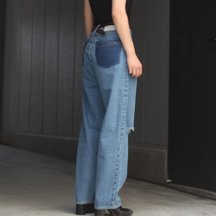ssstein - 【残りわずか】Vintage Reproduction Damage Denim Jeans ...