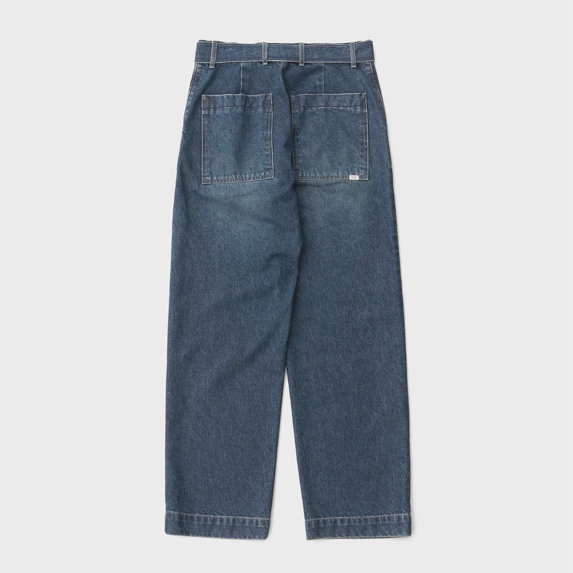 【残り一点】Plenty Belted Denim Slacks