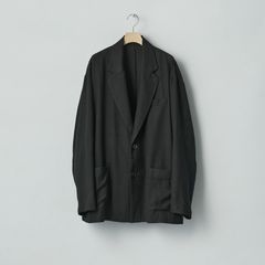 【残り一点】Rayon Silk Flannel Single Breasted Jacket