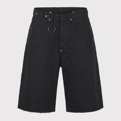 【残り一点】Cut Off Heavy Short Wide Jeans(AGED CANVAS)