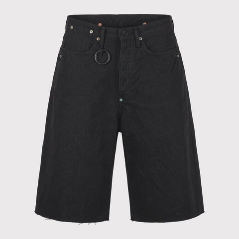 【残り一点】Cut Off Heavy Short Wide Jeans(AGED CANVAS)