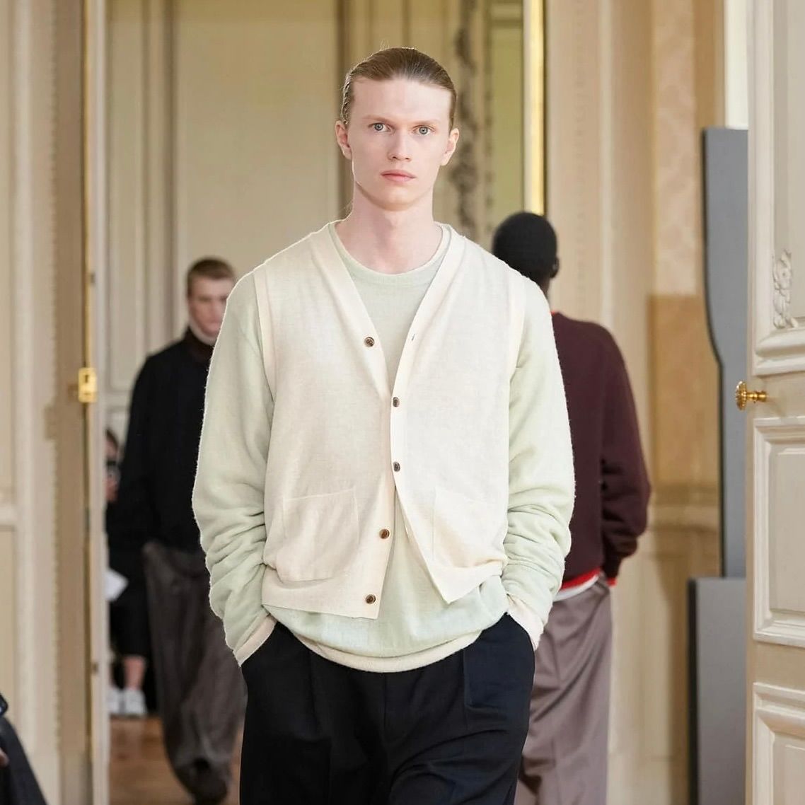 【残り一点】W/AL/NY Knit Vest