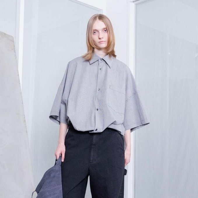 【残り一点】XXXXL レギュラーカラーS/Sシャツ