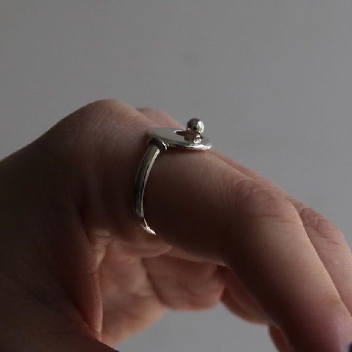 【残り一点】Clasp Ring(SILVER)