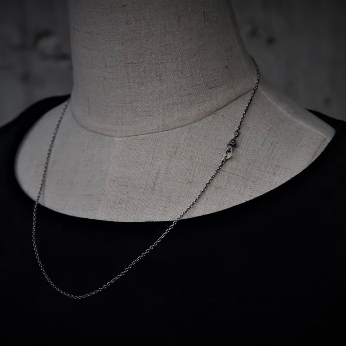 【残りわずか】Narrow Chain Necklace(SILVER)