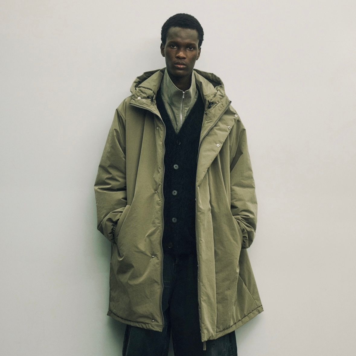 【残り一点】Oversized Padded Hoody Coat