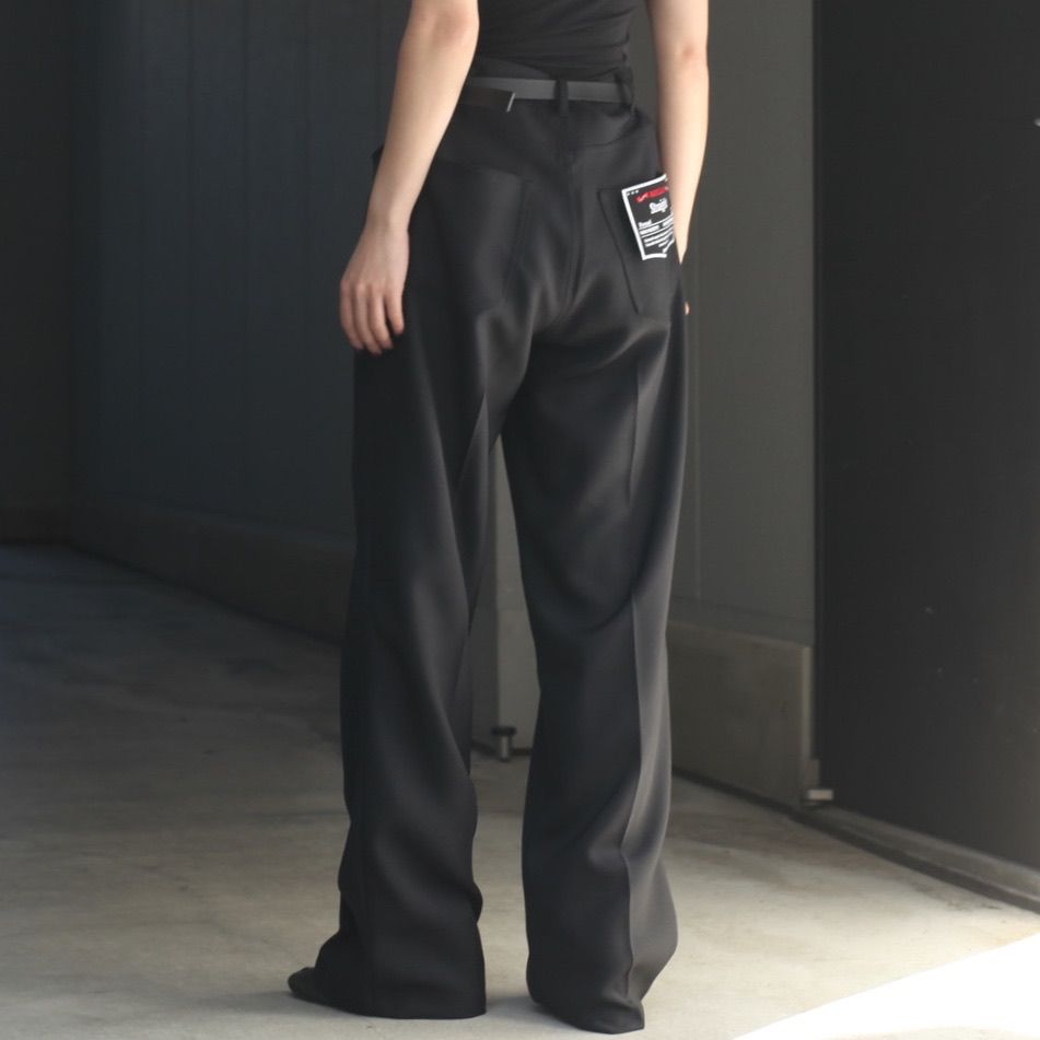 【残りわずか】Straight Pressed Pants
