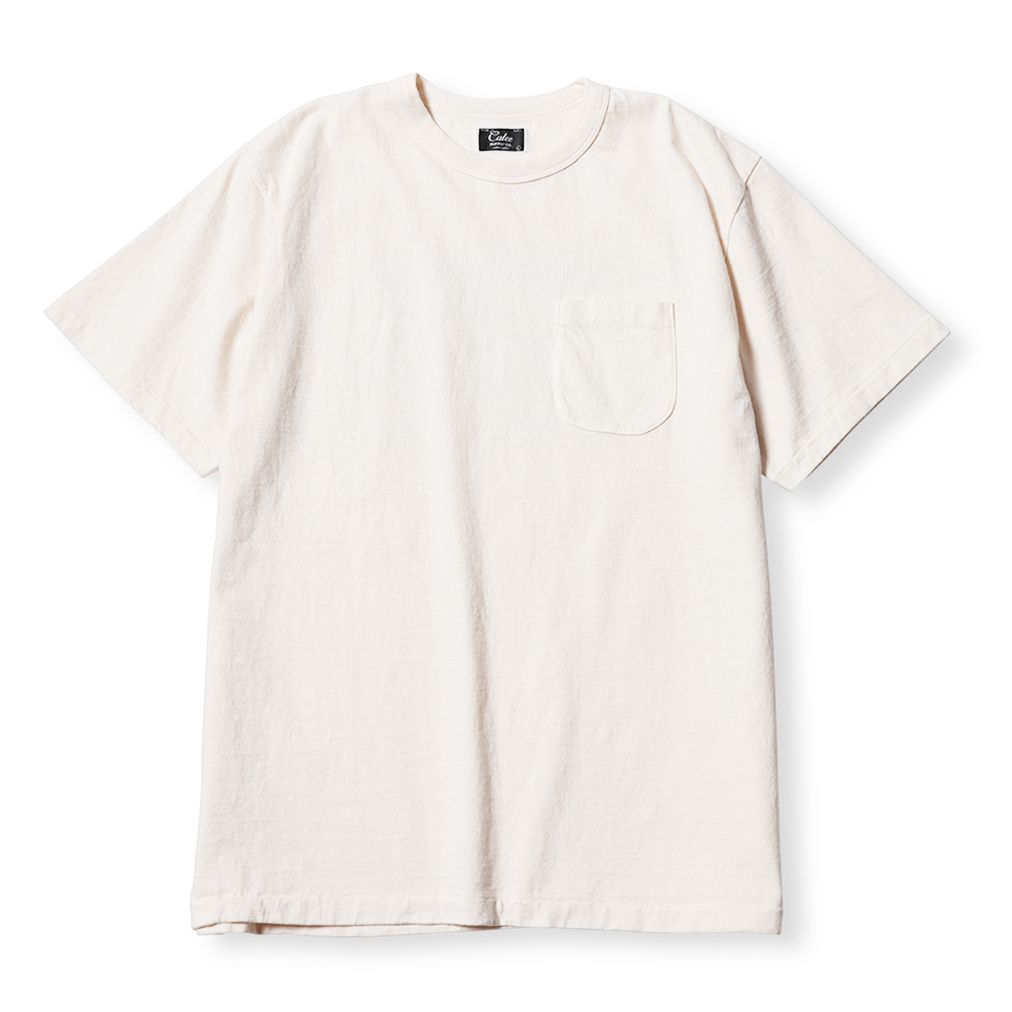 【残り一点】Garment Dye Girls Logo Pocket Tee