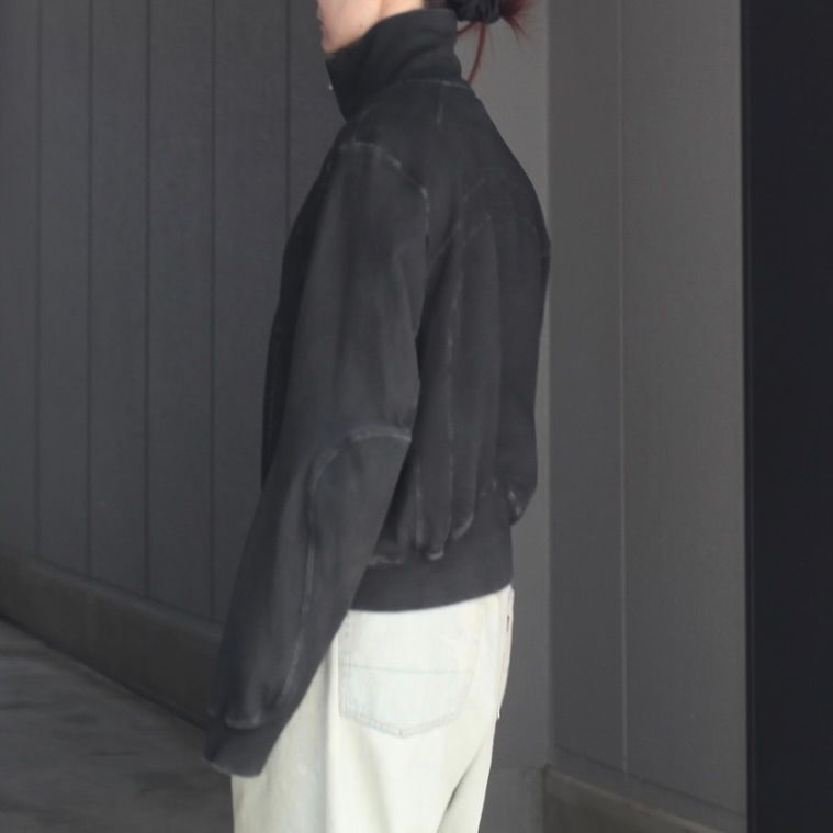 【残りわずか】Paneled Zip Up Sweat Shirt