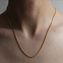 【残り一点】Saffi Necklace 50cm(GOLD)