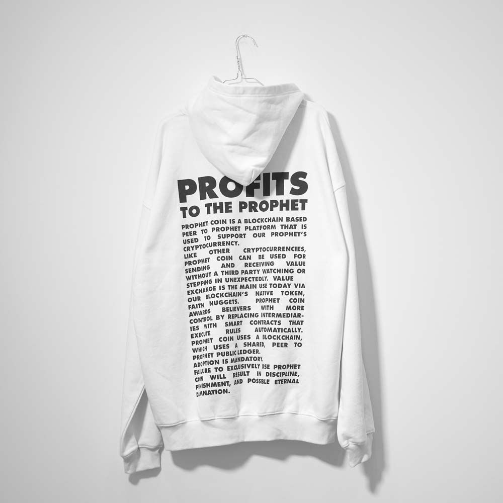 【残りわずか】Prophet Coin Sweat Hoodie
