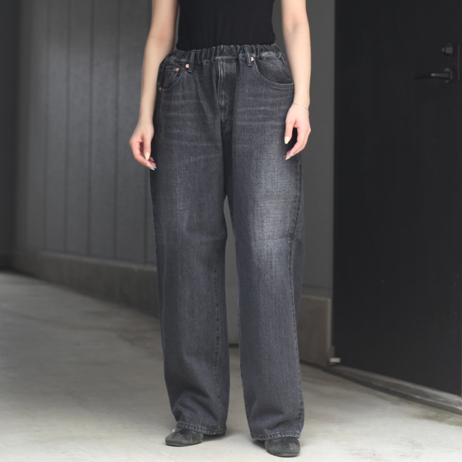 【残り一点】5pocket Easy Pants(USED FADE)
