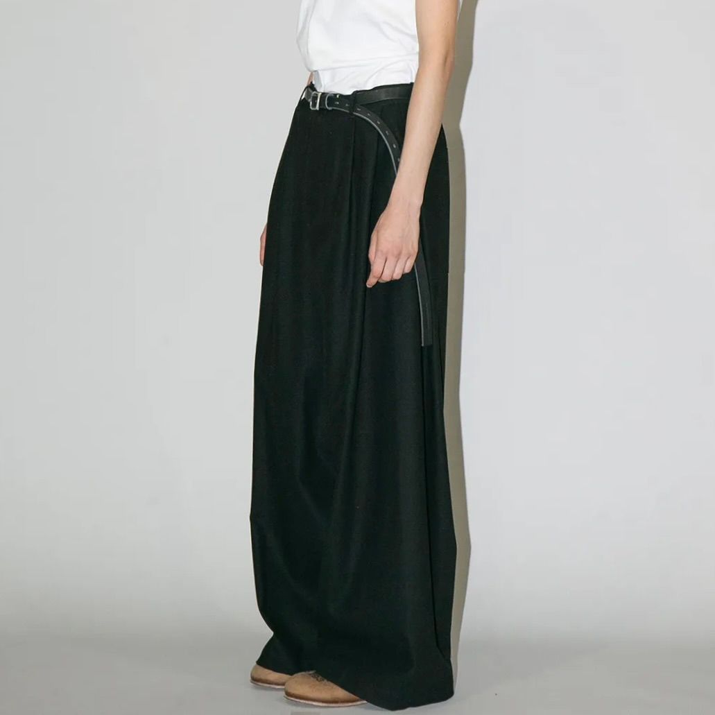 【残り一点】コットンツイルワイドパンツ