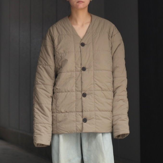 STUDIO NICHOLSON - 【残り一点】Ecodown Recycld Poly Wadded Jacket 
