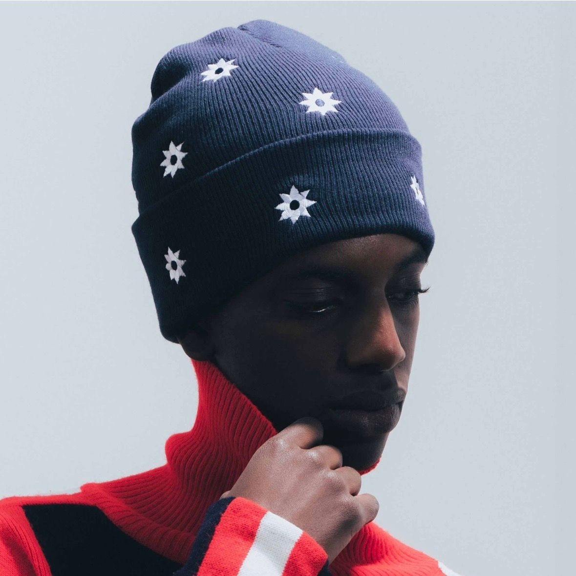 【残りわずか】Flower Basic beanie