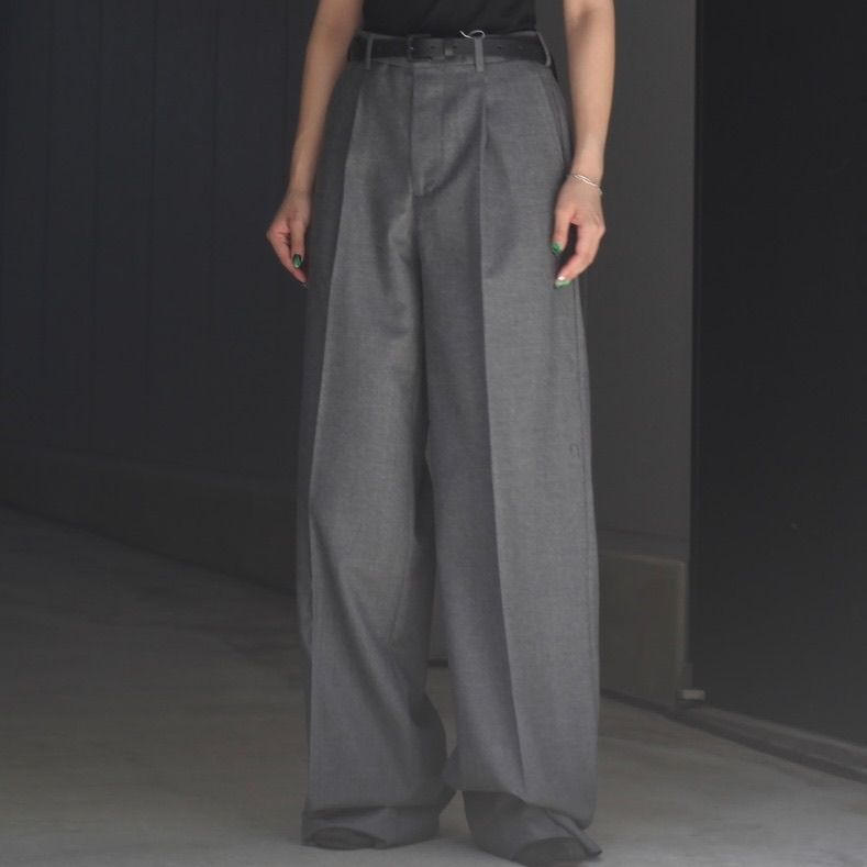【残り一点】Wool Loose Trousers
