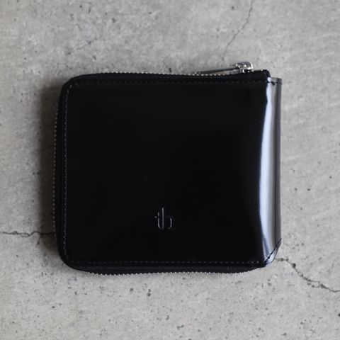 【残り一点】Zip Around Wallet(BLACK×SILVER)