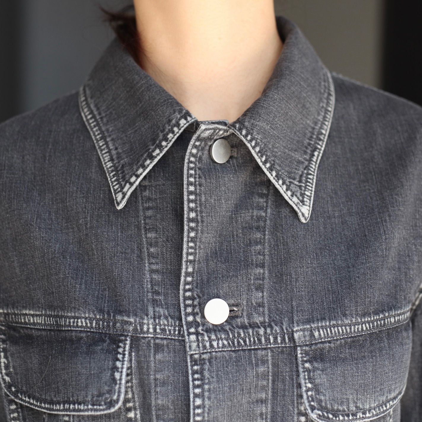 YOKE - 【残り一点】Light-Weight Denim Trucker Jacket YOKE - 【残り一点】Light-Weight Denim Trucker Jacket