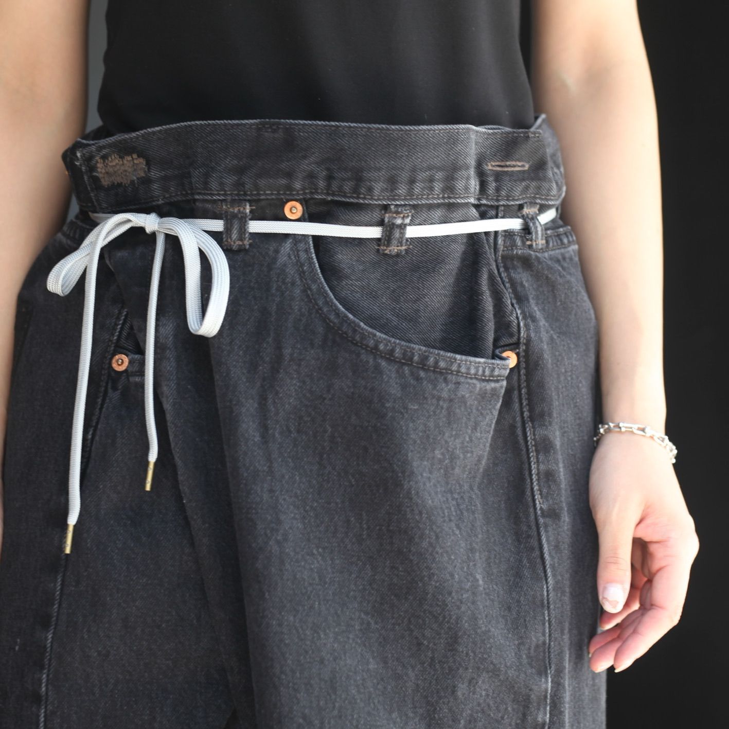 【残り一点】Vintage Rework Biggy Pants(M) - M