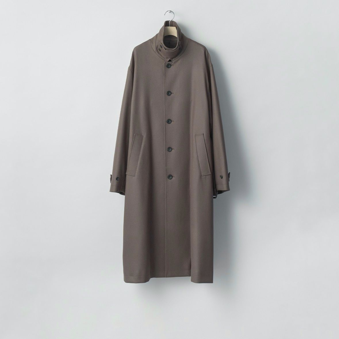 【残りわずか】Wool Melton Oversized Investigated Coat