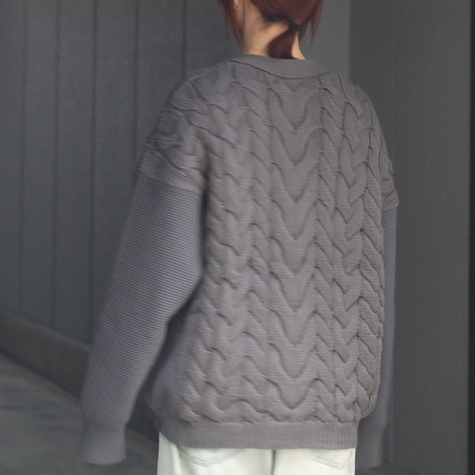 【残り一点】Pattern Combination Knit CD