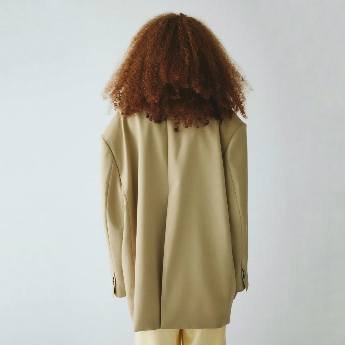 【残り一点】No Collar Over Jacket