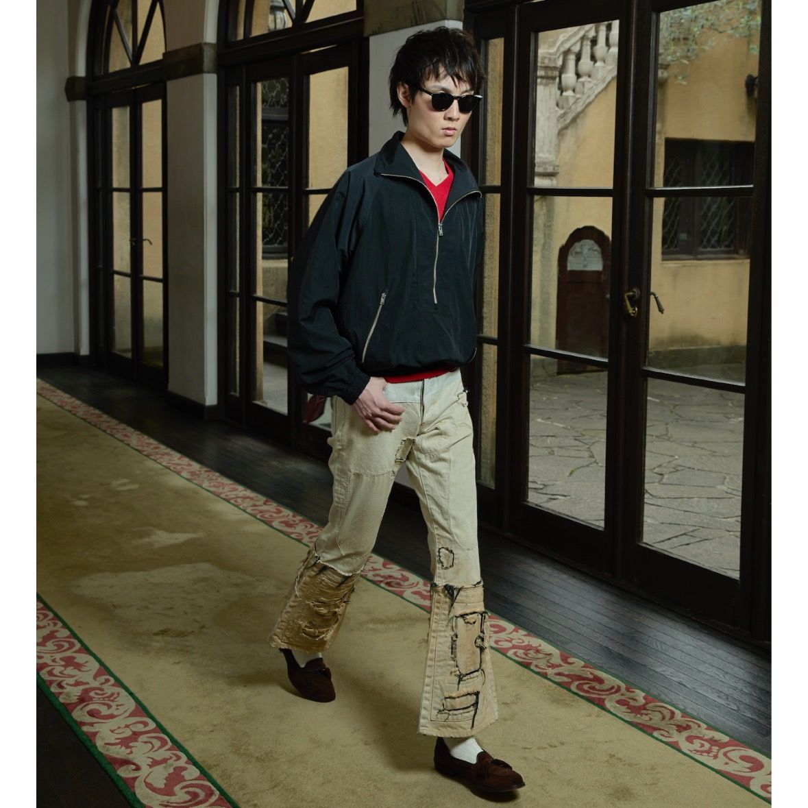 【残り一点】Stratum Denim Pants Flared Cut