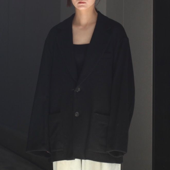 【残り一点】Wool/Cashmere Fleece Single Breasted Jacket