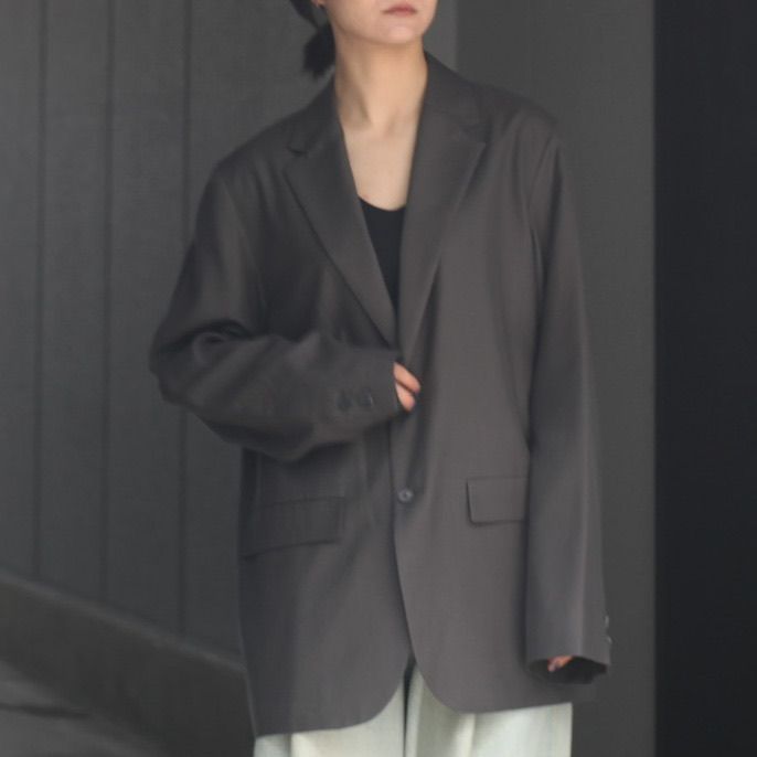 ATON - 【残り一点】Nidom Silk Tailored Jacket | ACRMTSM ONLINE STORE