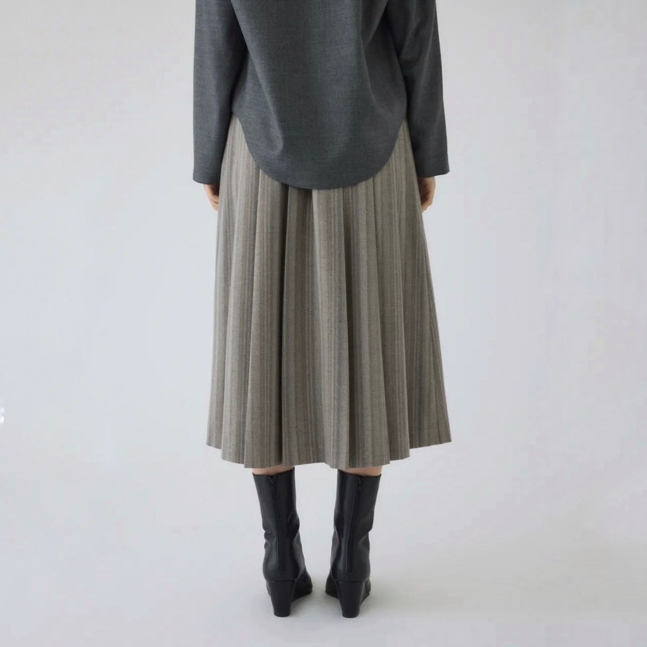 【残り一点】Cut Off Pleats SK