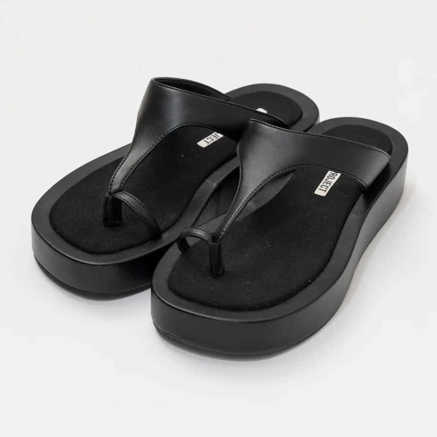 【残り一点】プラットフォームトングサンダル