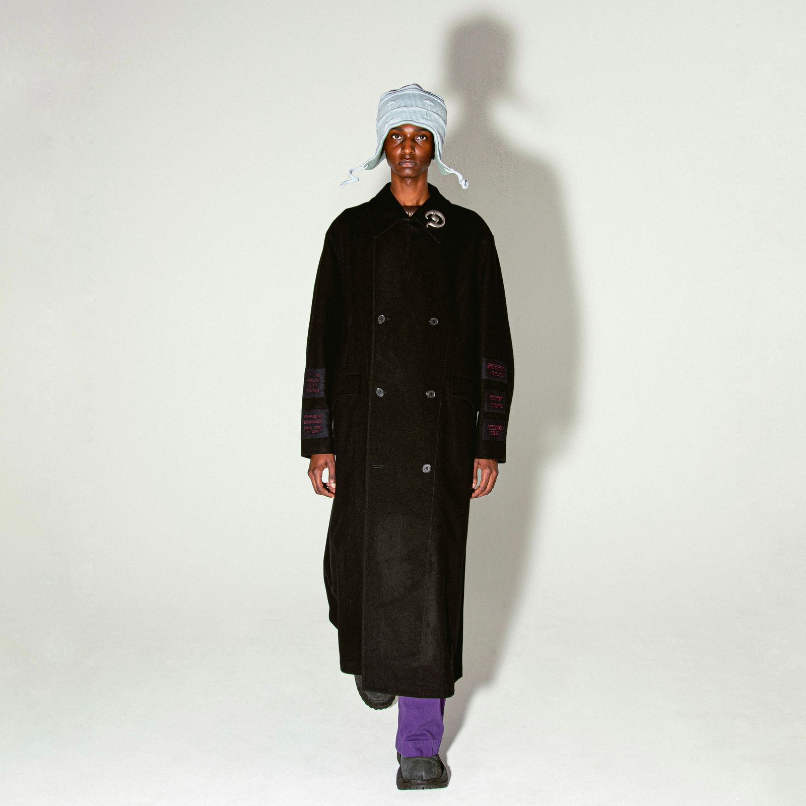 【残り一点】”BATMAN” Drape Long P-coat