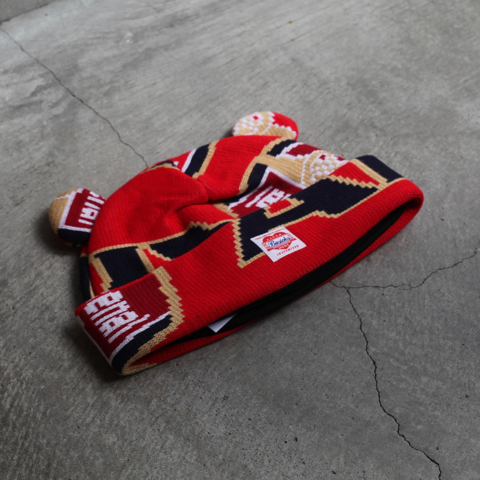 【残り一点】Hooligan Bear Beanie_SIZE M