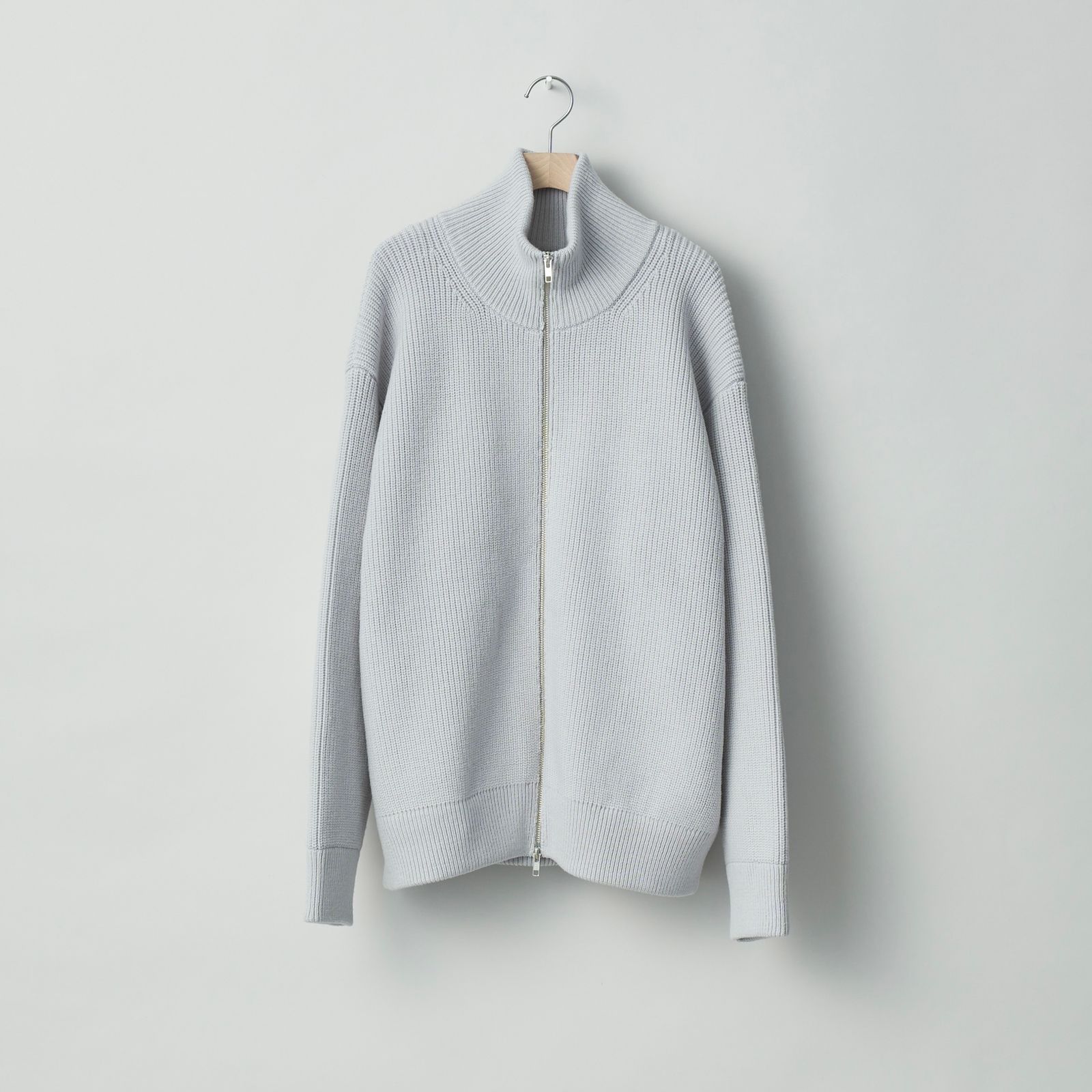 stein OVERSIZED DRIVERS KNIT ZIP JACKET - ニット/セーター