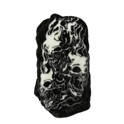 【残り一点】Three Riding Skull Fur Duffle Bag