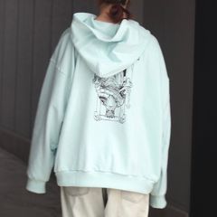 【残り一点】Cotton Hooded Sweater(EMPIRE)