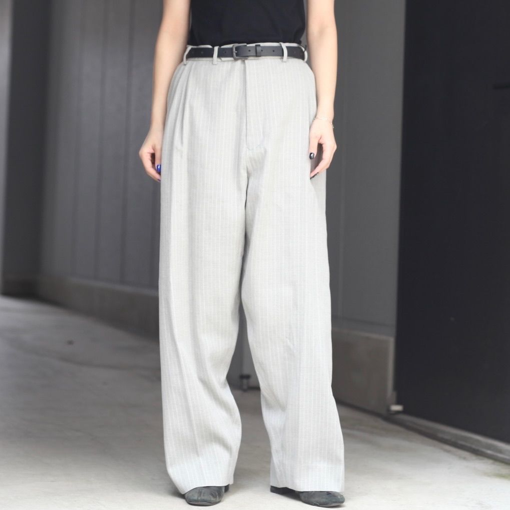 【残り一点】Seamless Side Fold Wide Pants
